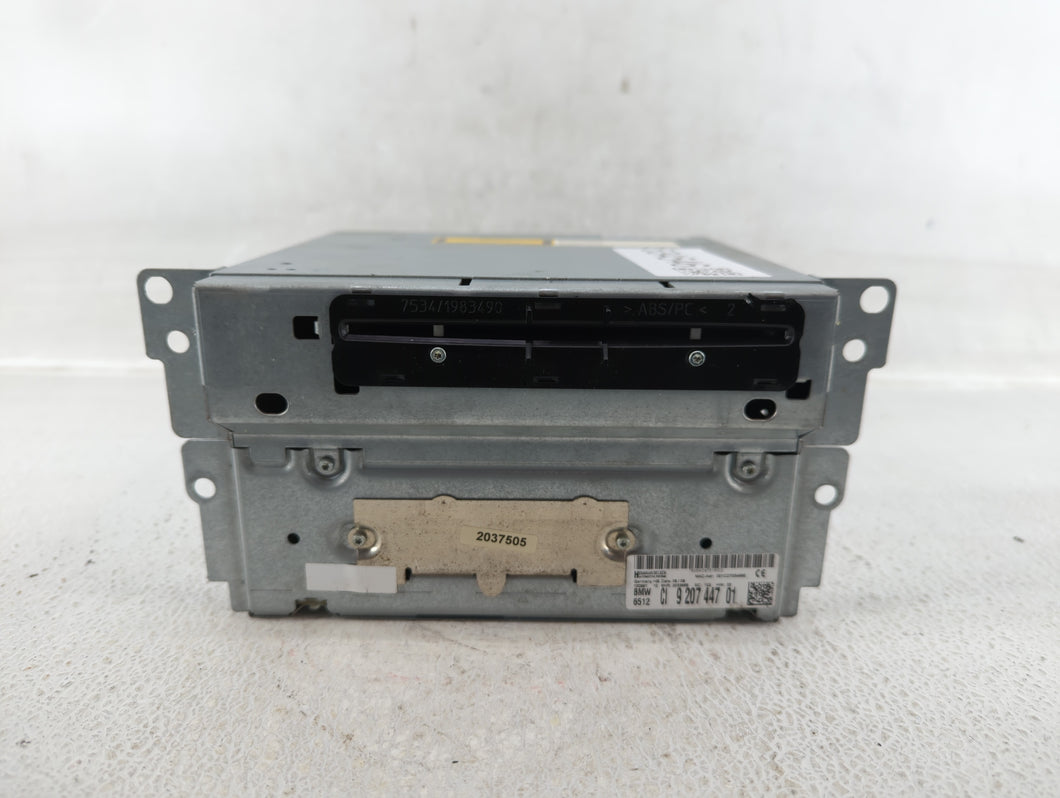 2009 Bmw 750i Radio AM FM Cd Player Receiver Replacement P/N:9 207 447 01 Fits OEM Used Auto Parts