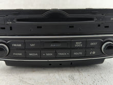 2016 Kia Cadenza Radio AM FM Cd Player Receiver Replacement P/N:96560-3R118 Fits OEM Used Auto Parts