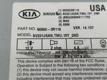 2016 Kia Cadenza Radio AM FM Cd Player Receiver Replacement P/N:96560-3R118 Fits OEM Used Auto Parts