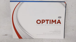 2013 Kia Optima Owners Manual Book Guide OEM Used Auto Parts - Oemusedautoparts1.com