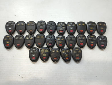 Lot of 25 Chevrolet Keyless Entry Remote Fob OUC60270 | OUC60221 MIXED