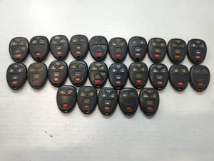 Lot of 25 Chevrolet Keyless Entry Remote Fob OUC60270 | OUC60221 MIXED