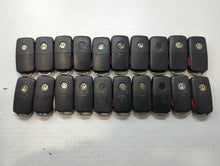 Lot of 20 Volkswagen Keyless Entry Remote Fob NBG8137T | NBG735868T