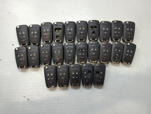 Lot of 25 Chevrolet Keyless Entry Remote Fob MIXED FCC IDS MIXED PART