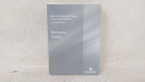 2010 Mercury Milan Owners Manual Book Guide OEM Used Auto Parts - Oemusedautoparts1.com