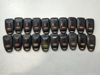 Lot of 20 Hyundai Keyless Entry Remote Fob MIXED FCC IDS MIXED PART - Oemusedautoparts1.com