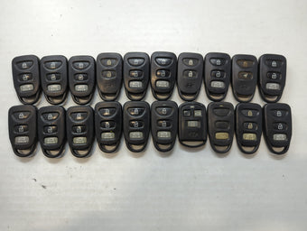 compare product Lot of 20 Hyundai Keyless Entry Remote Fob MIXED FCC IDS MIXED PART