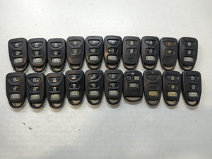 Lot of 20 Hyundai Keyless Entry Remote Fob MIXED FCC IDS MIXED PART