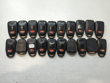 Lot of 20 Hyundai Keyless Entry Remote Fob MIXED FCC IDS MIXED PART