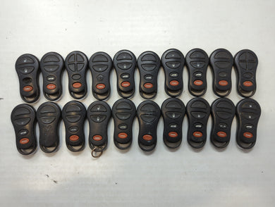 Lot of 20 Dodge Keyless Entry Remote Fob GQ43VT9T | GQ43VTi7T MIXED PART