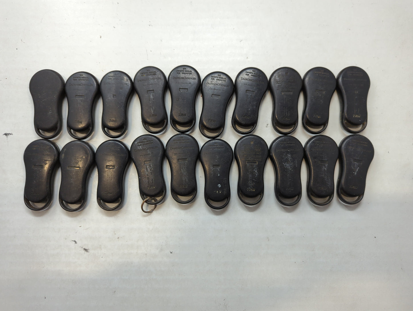 Lot of 20 Dodge Keyless Entry Remote Fob GQ43VT9T | GQ43VTi7T MIXED PART - Oemusedautoparts1.com