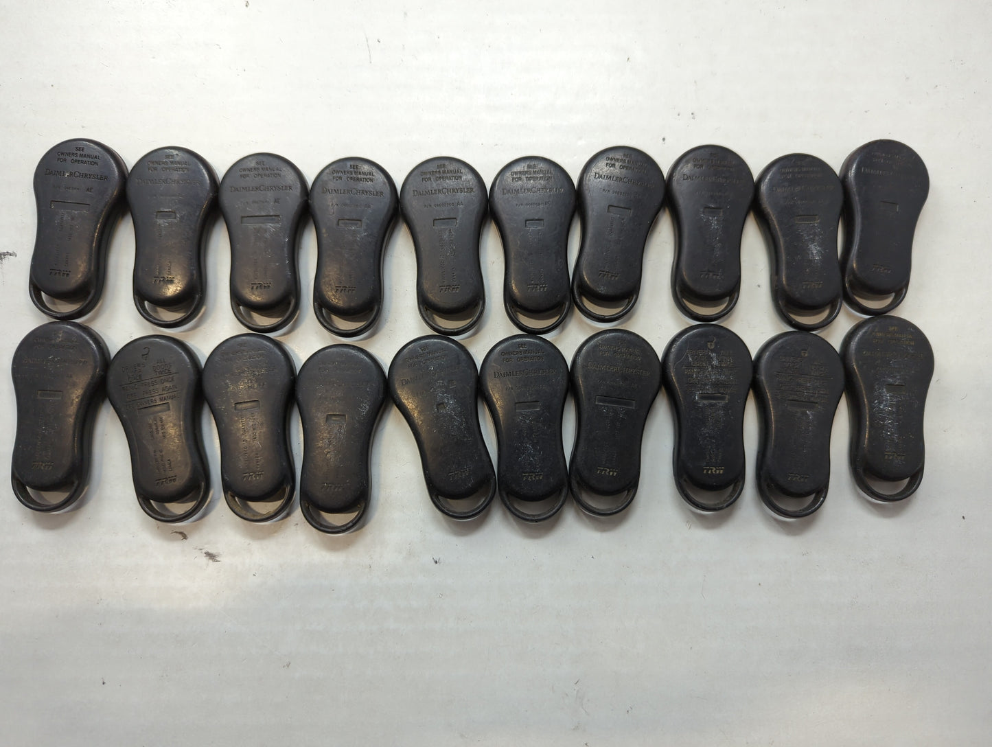 Lot of 20 Dodge Keyless Entry Remote Fob GQ43VT9T | GQ43VTI7T 04759008 | - Oemusedautoparts1.com