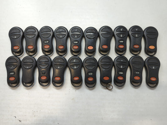 Lot of 20 Dodge Keyless Entry Remote Fob GQ43VT9T | GQ43VTI7T 04759008 | - Oemusedautoparts1.com