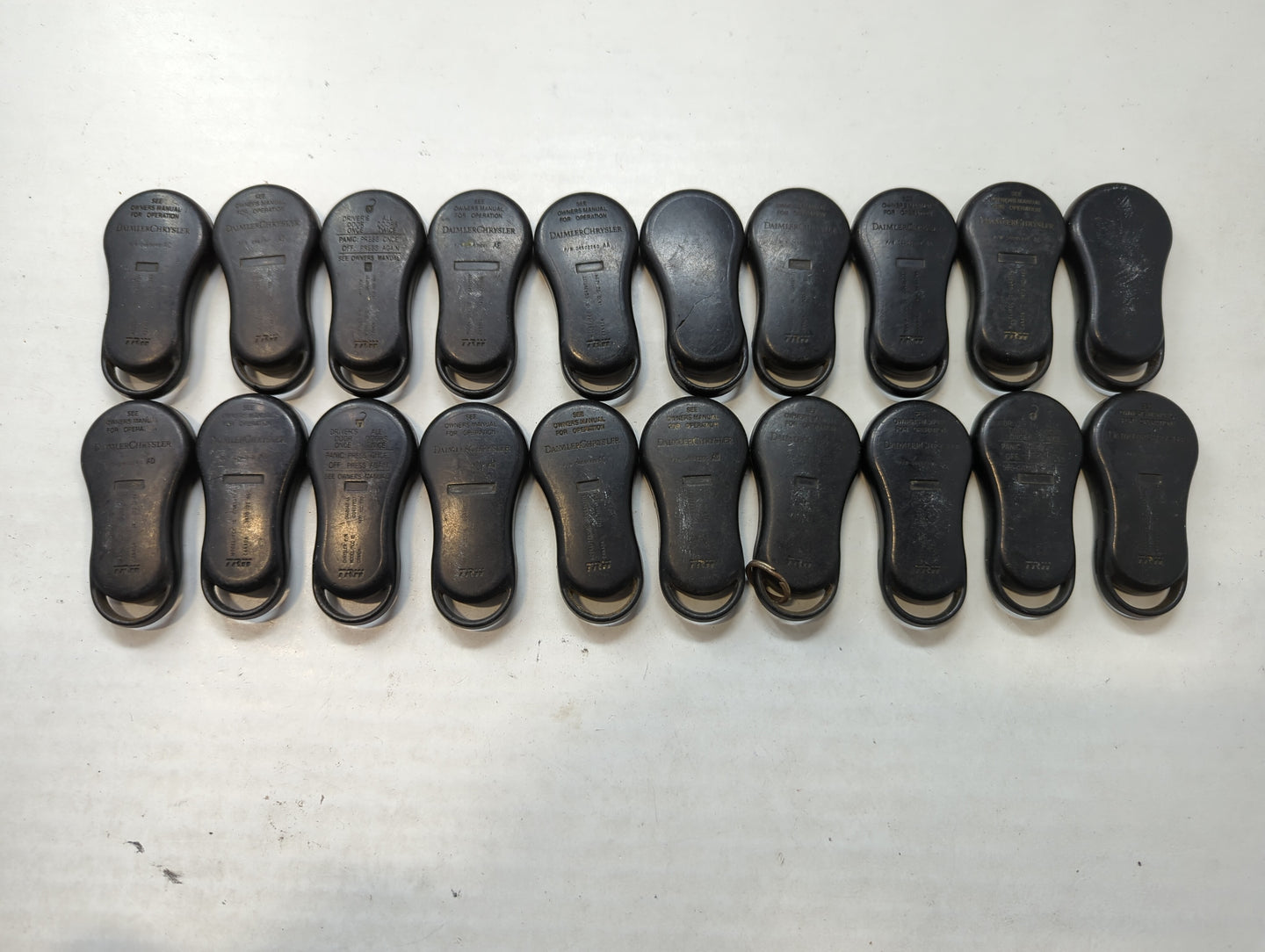 Lot of 20 Dodge Keyless Entry Remote Fob GQ43VT9T | GQ43VTI7T 04759008 | - Oemusedautoparts1.com