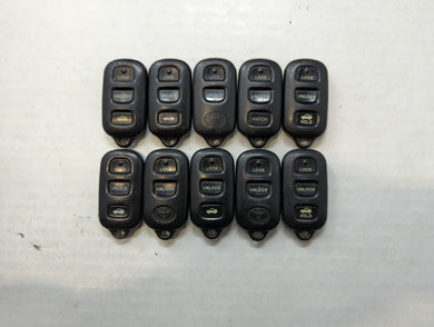 Lot of 10 Toyota Keyless Entry Remote Fob HYQ12BAN | GO43VT14T