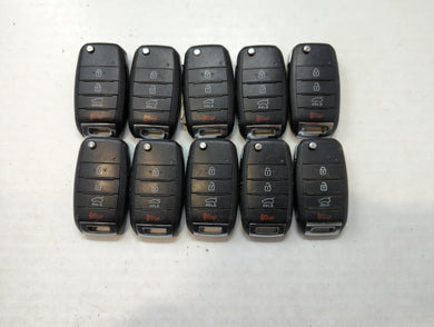 Lot of 10 Kia Keyless Entry Remote Fob MIXED FCC IDS MIXED PART NUMBERS