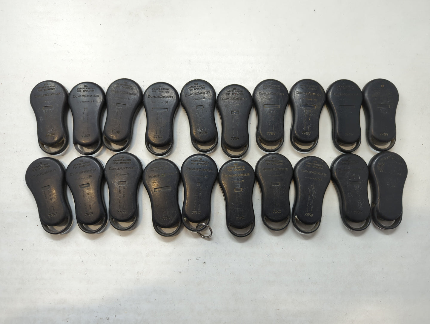 Lot of 20 Dodge Keyless Entry Remote Fob GQ43VT9T | GQ43VTI7T - Oemusedautoparts1.com