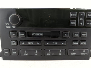 1998 Lincoln Continental Radio AM FM Cd Player Receiver Replacement P/N:F80F-18C870-BG Fits OEM Used Auto Parts