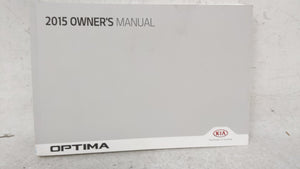 2015 Kia Optima Owners Manual Book Guide OEM Used Auto Parts - Oemusedautoparts1.com