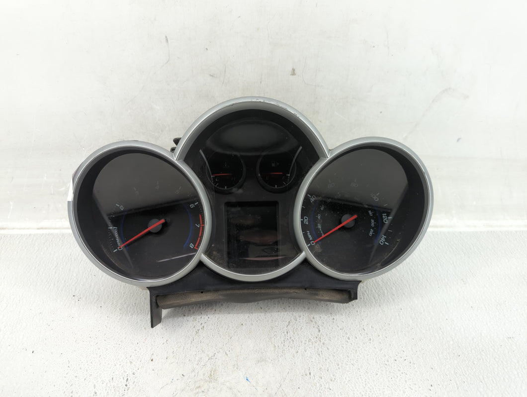 2012 Chevrolet Cruze Instrument Cluster Speedometer Gauges P/N:95487986 Fits OEM Used Auto Parts