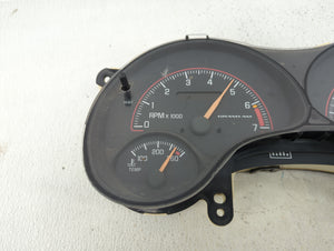2000-2005 Pontiac Grand Am Instrument Cluster Speedometer Gauges P/N:09383052 Fits 2000 2001 2002 2003 2004 2005 OEM Used Auto Parts
