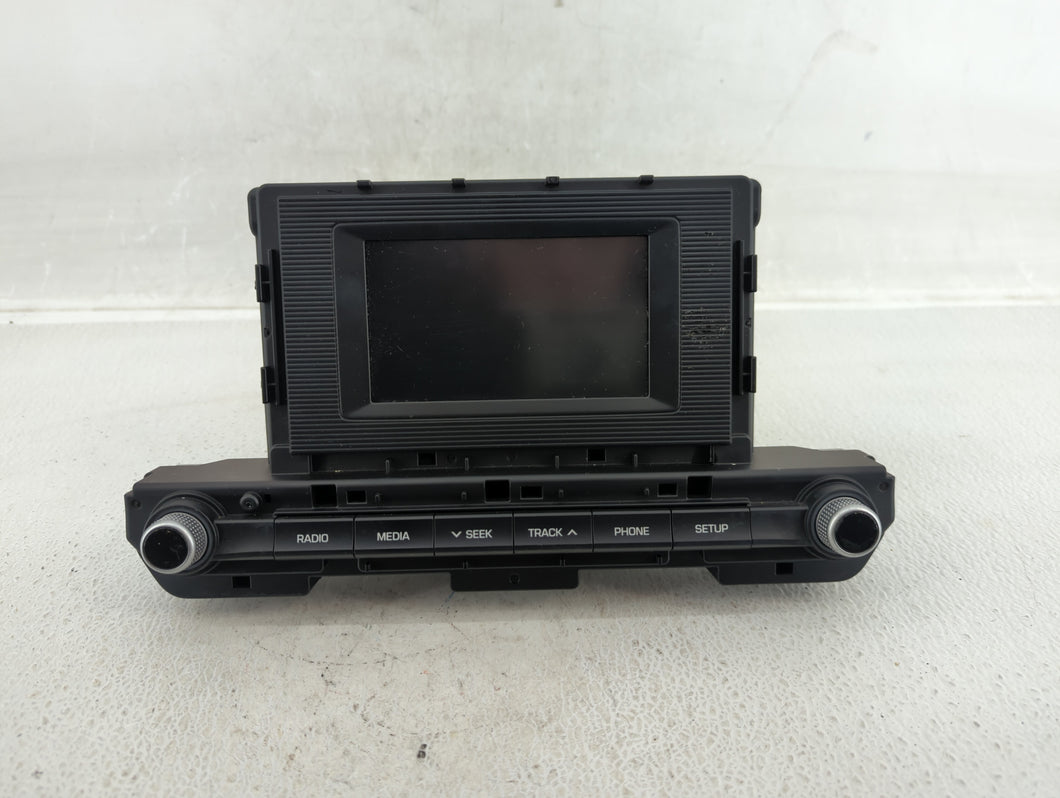 2019-2020 Hyundai Elantra Radio AM FM Cd Player Receiver Replacement P/N:96180-F2UA0SSH Fits 2019 2020 OEM Used Auto Parts