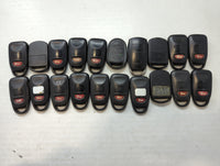 Lot of 20 Hyundai Keyless Entry Remote Fob MIXED FCC IDS MIXED PART - Oemusedautoparts1.com