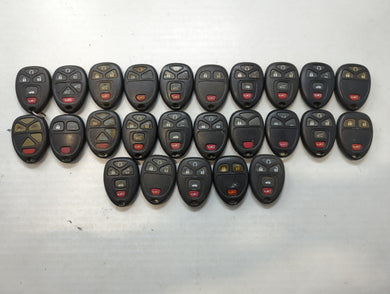 Lot of 25 Chevrolet Keyless Entry Remote Fob OUC60270 | OUC60221 MIXED