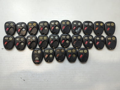 Lot of 25 Chevrolet Keyless Entry Remote Fob MYT3X68988 | KOBLEAR1XT |