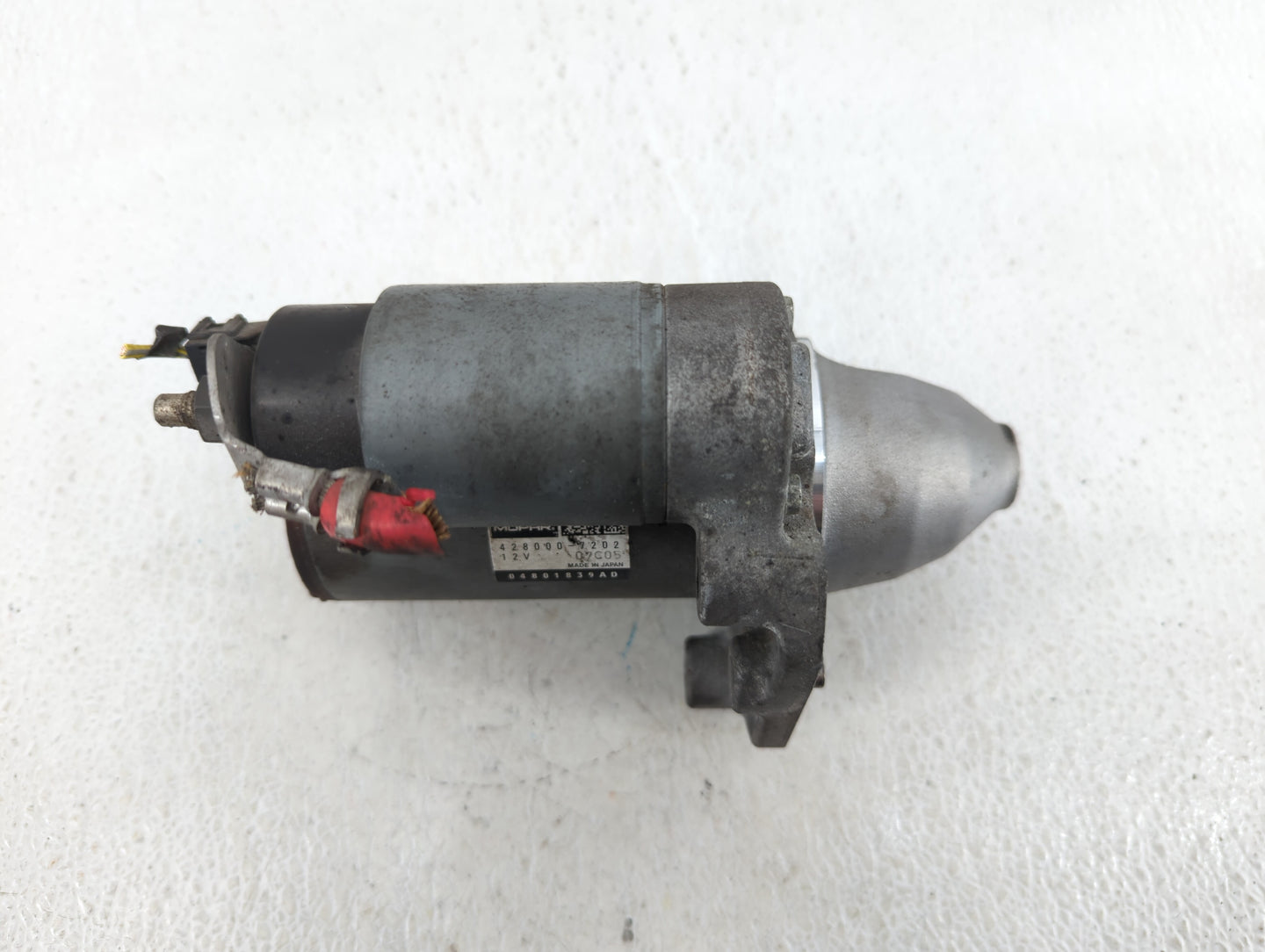 2019 Dodge Caravan Car Starter Motor Solenoid OEM P/N:04801839AD 428000-7202 Fits OEM Used Auto Parts - Oemusedautoparts1.com