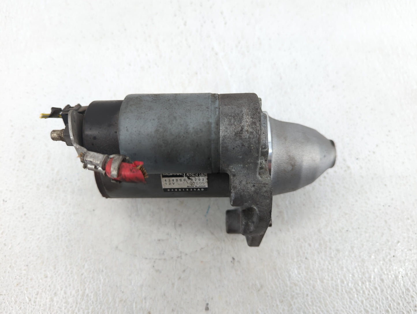 2019 Dodge Caravan Car Starter Motor Solenoid OEM P/N:04801839AD 428000-7202 Fits OEM Used Auto Parts - Oemusedautoparts1.com