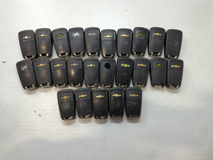 Lot of 25 Chevrolet Keyless Entry Remote Fob MIXED FCC IDS MIXED PART