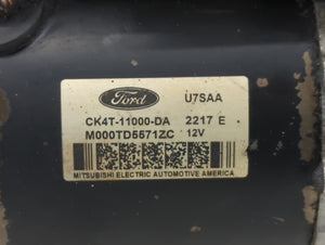 2015-2017 Ford F-150 Car Starter Motor Solenoid OEM P/N:CK4T-11000-DA Fits 2015 2016 2017 2018 2019 2020 OEM Used Auto Parts