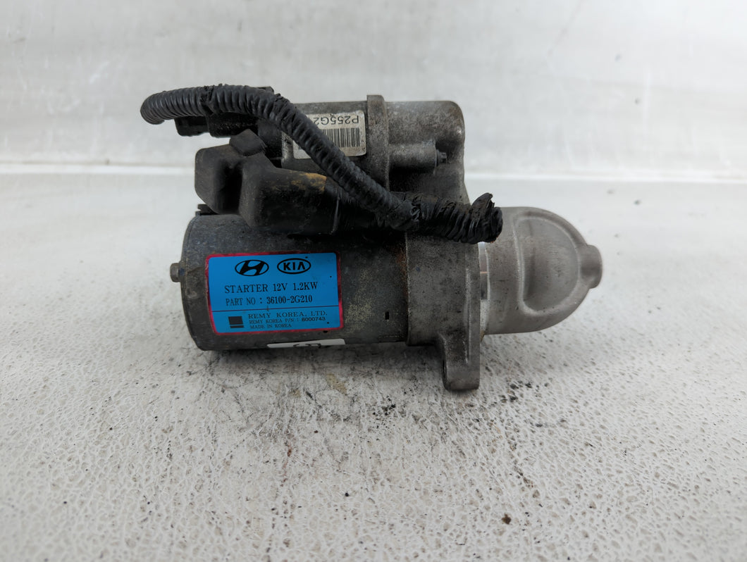 2015-2019 Hyundai Sonata Car Starter Motor Solenoid OEM P/N:36100-2G210 Fits 2015 2016 2017 2018 2019 2020 OEM Used Auto Parts