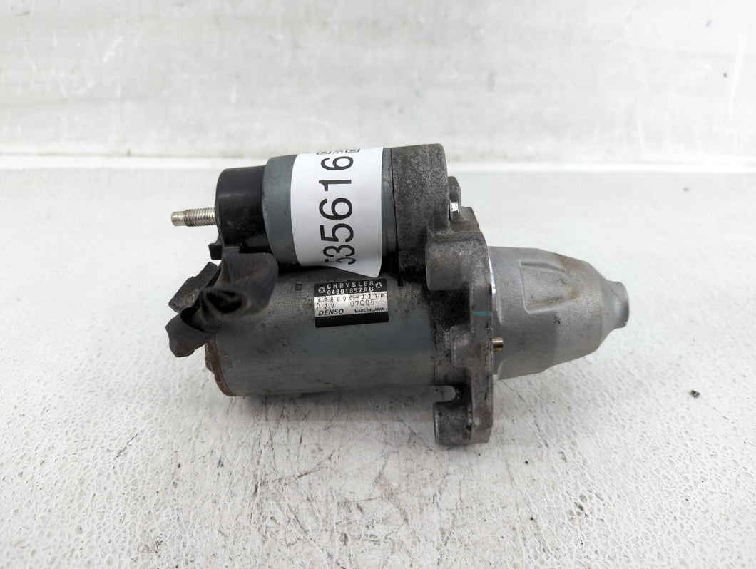 2011-2015 Dodge Durango Car Starter Motor Solenoid OEM P/N:428000-7210 04801852AB Fits 2011 2012 2013 2014 2015 2016 OEM Used Auto Parts