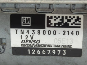 2018-2022 Chevrolet Traverse Car Starter Motor Solenoid OEM P/N:TN438000-2140 12667973 Fits 2016 2017 2018 2019 2020 2021 2022 OEM Used Auto Parts