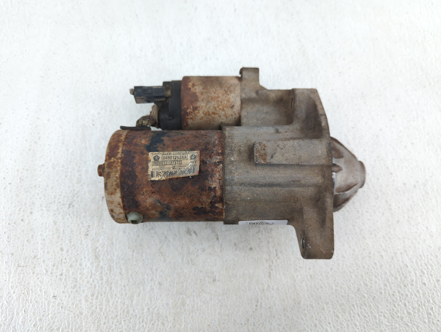 2005-2008 Dodge Ram 1500 Car Starter Motor Solenoid OEM P/N:04801253AA Fits 2005 2006 2007 2008 OEM Used Auto Parts - Oemusedautoparts1.com
