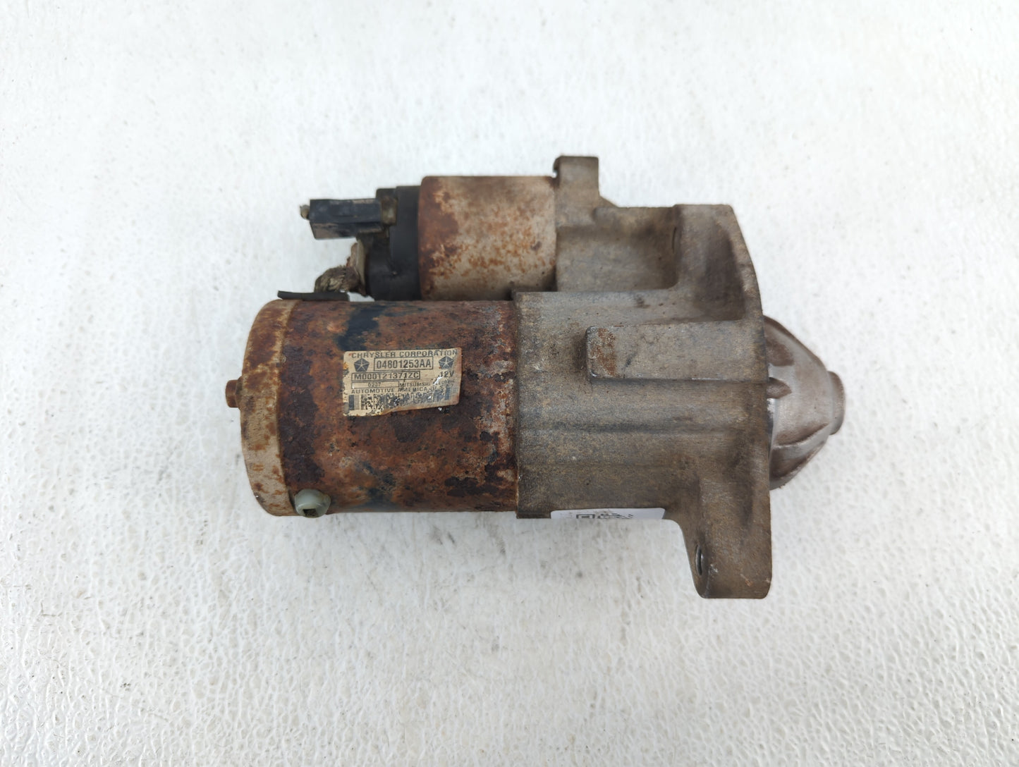 2005-2008 Dodge Ram 1500 Car Starter Motor Solenoid OEM P/N:04801253AA Fits 2005 2006 2007 2008 OEM Used Auto Parts - Oemusedautoparts1.com