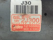 2020-2021 Kia Soul Car Starter Motor Solenoid OEM P/N:1216880 36100-2J300 Fits 2020 2021 2022 OEM Used Auto Parts