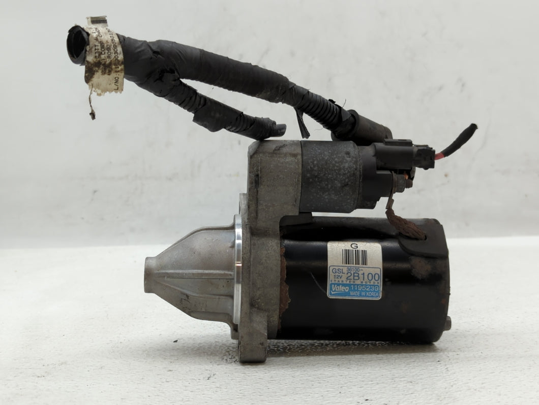 2012 Kia Rio Car Starter Motor Solenoid OEM P/N:1195239 36100-2B100 Fits 2010 2011 OEM Used Auto Parts