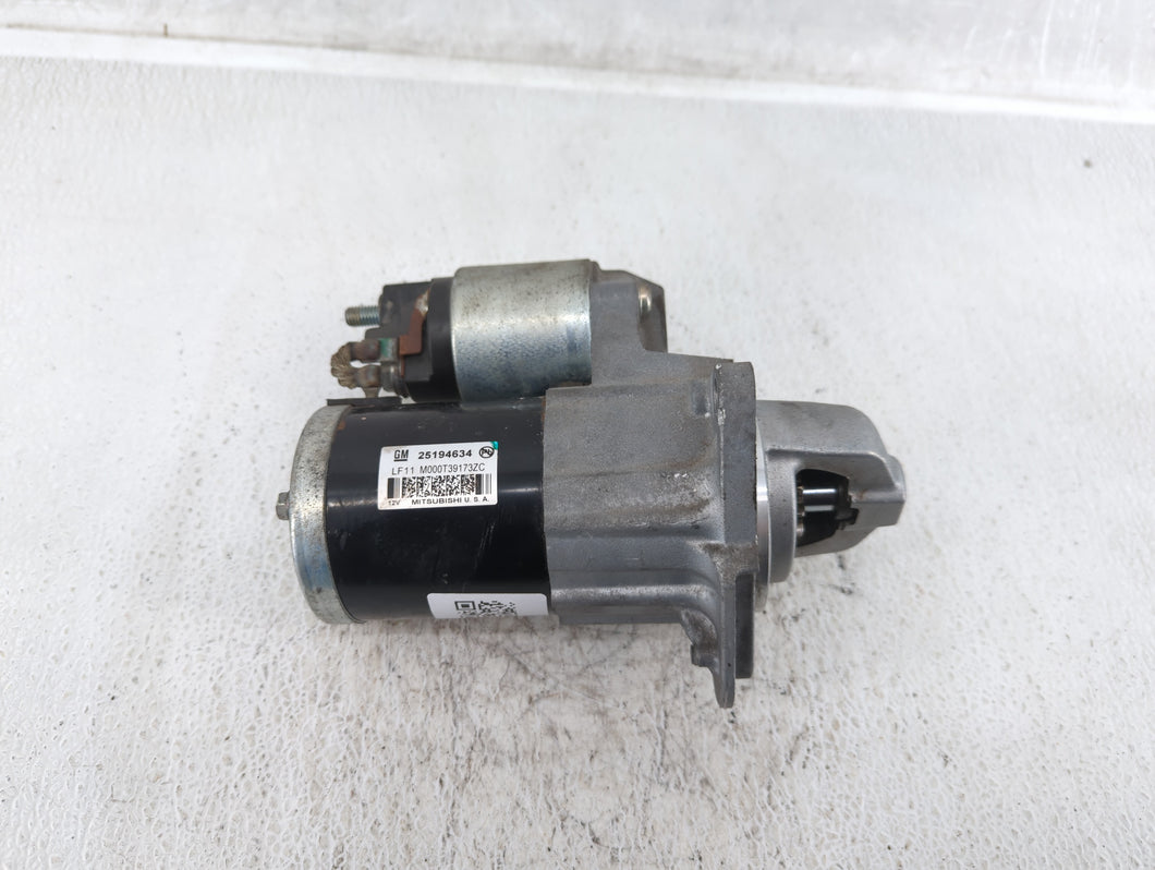 2013-2021 Chevrolet Trax Car Starter Motor Solenoid OEM P/N:M000T39173ZC 25194634 Fits OEM Used Auto Parts