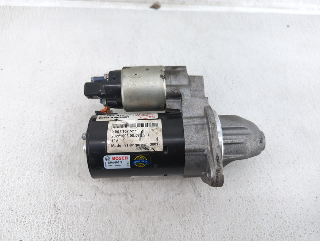 2007-2011 Bmw X5 Car Starter Motor Solenoid OEM P/N:0 001 107 527 Fits 2005 2006 2007 2008 2009 2010 2011 OEM Used Auto Parts