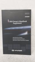 2010 Hyundai Santa Fe Owners Manual Book Guide OEM Used Auto Parts - Oemusedautoparts1.com