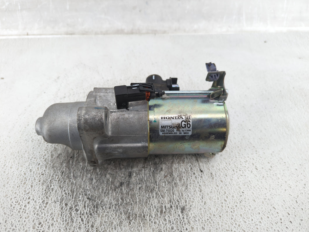 2016-2017 Honda Civic Car Starter Motor Solenoid OEM P/N:SM-75020 Fits 2016 2017 2020 OEM Used Auto Parts