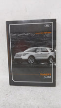 2012 Ford Explorer Owners Manual Book Guide OEM Used Auto Parts - Oemusedautoparts1.com
