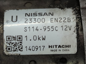 2008-2017 Buick Enclave Car Starter Motor Solenoid OEM P/N:23300 EN22B Fits OEM Used Auto Parts