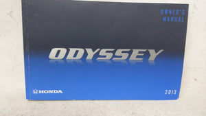 2013 Honda Odyssey Owners Manual Book Guide OEM Used Auto Parts - Oemusedautoparts1.com