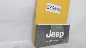 2009 Jeep Patriot Owners Manual Book Guide OEM Used Auto Parts - Oemusedautoparts1.com