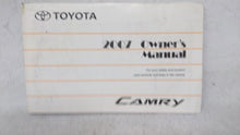 2007 Toyota Camry Owners Manual Book Guide OEM Used Auto Parts - Oemusedautoparts1.com