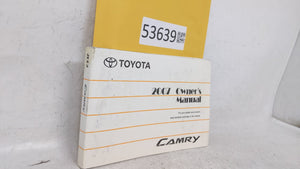 2007 Toyota Camry Owners Manual Book Guide OEM Used Auto Parts - Oemusedautoparts1.com